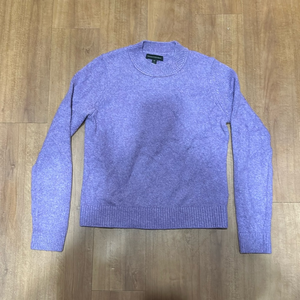 Banana Republic Women’s Purple Sweater XS